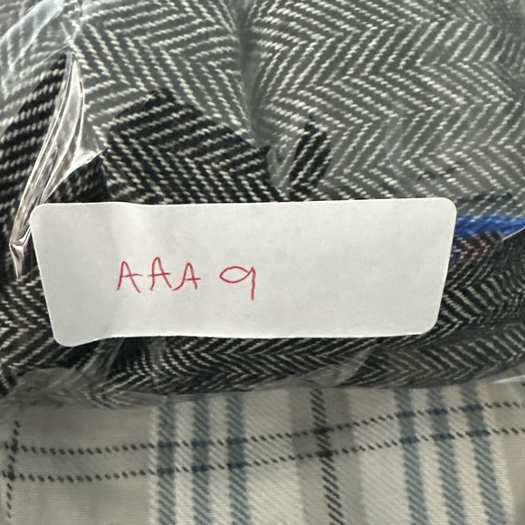 LL Bean Pants Womens 10P Gray Herringbone Lined Classic Fit Straight Leg Pockets - Picture 14 of 14